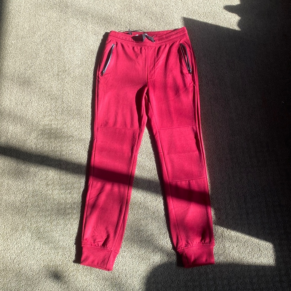 Maroon joggers